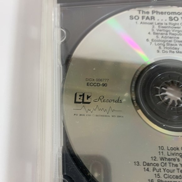 NEW The Pheromones "So Far So What" Audio CD 20 Monster Hits Pop Cabaret Song - Picture 7 of 12